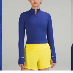 RaRE Lululemon Its Rulu Run Cropped Half Zip *Ribbed
Psychic